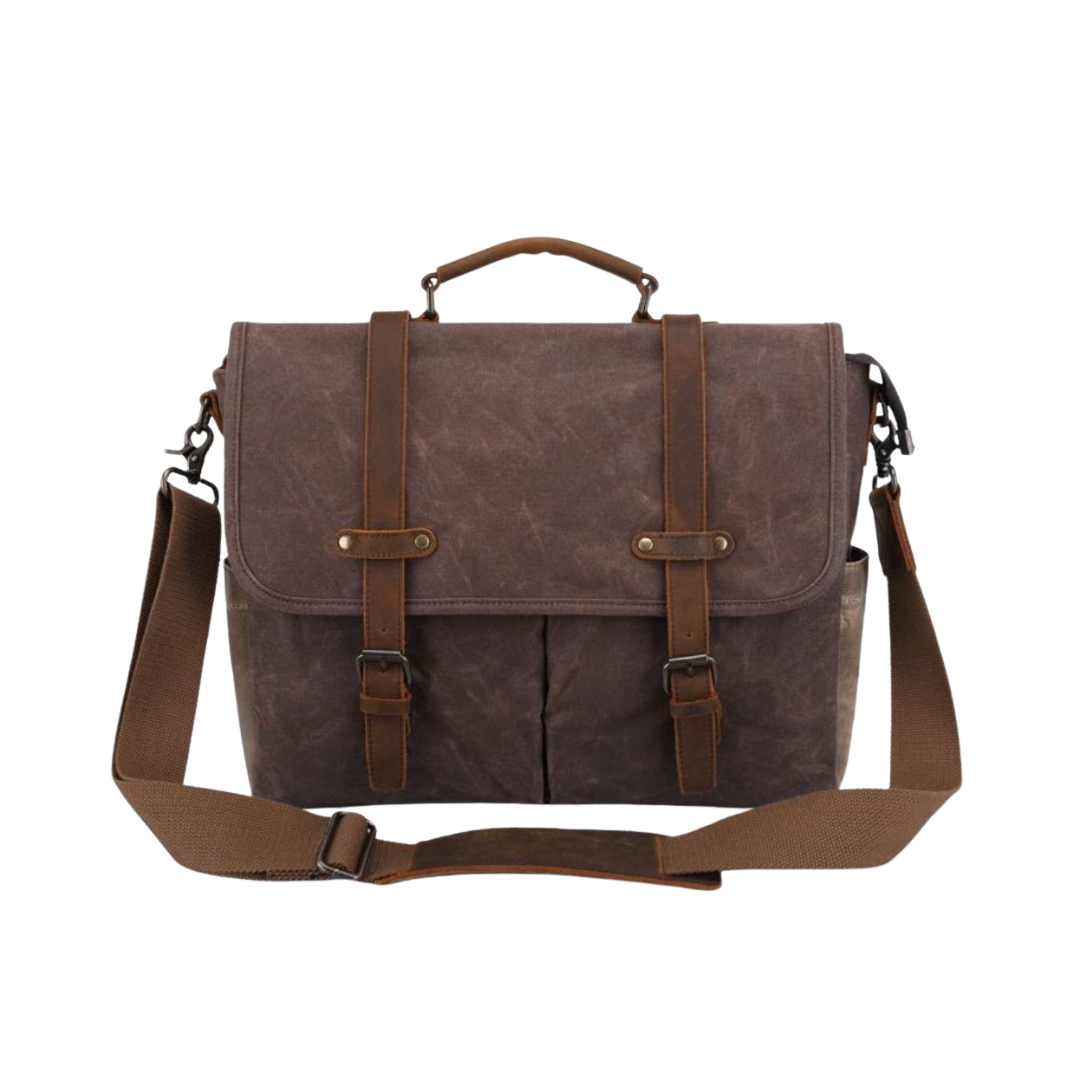 Bennett Waxed Canvas Messenger