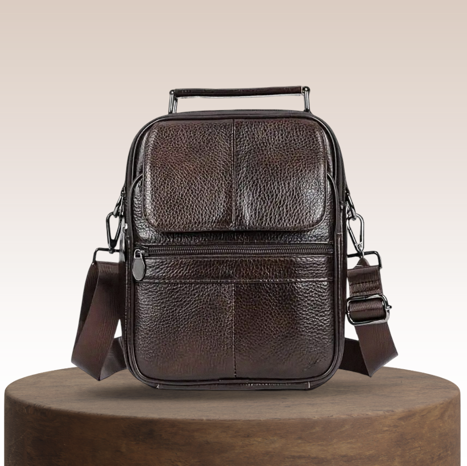 Jasper Multi-Zip Leather Crossbody