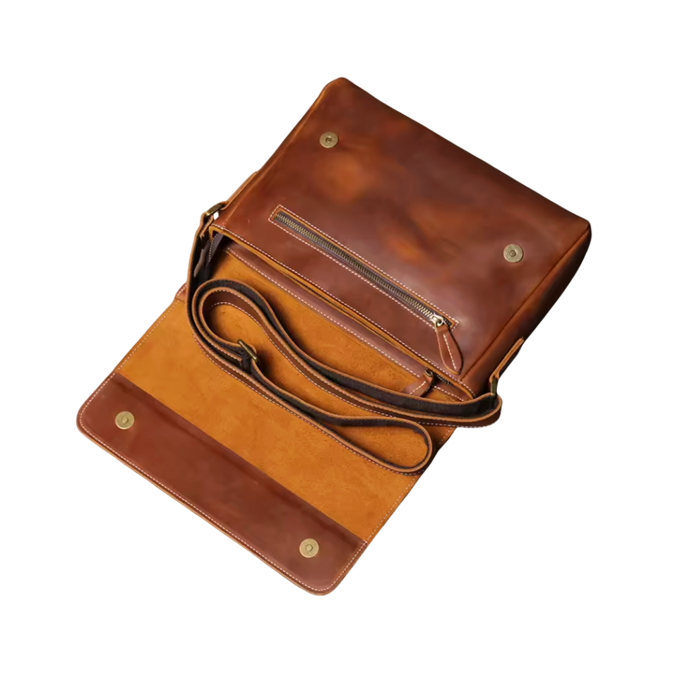 Luke Daily Leather Messenger