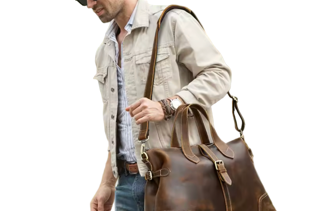 Ben Weekender Leather Duffel