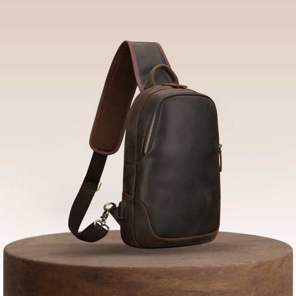 Vin Leather Casual Crossbody