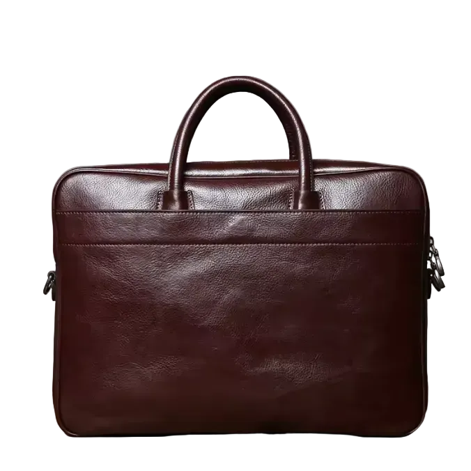 Warwick Structured Leather Briefcase