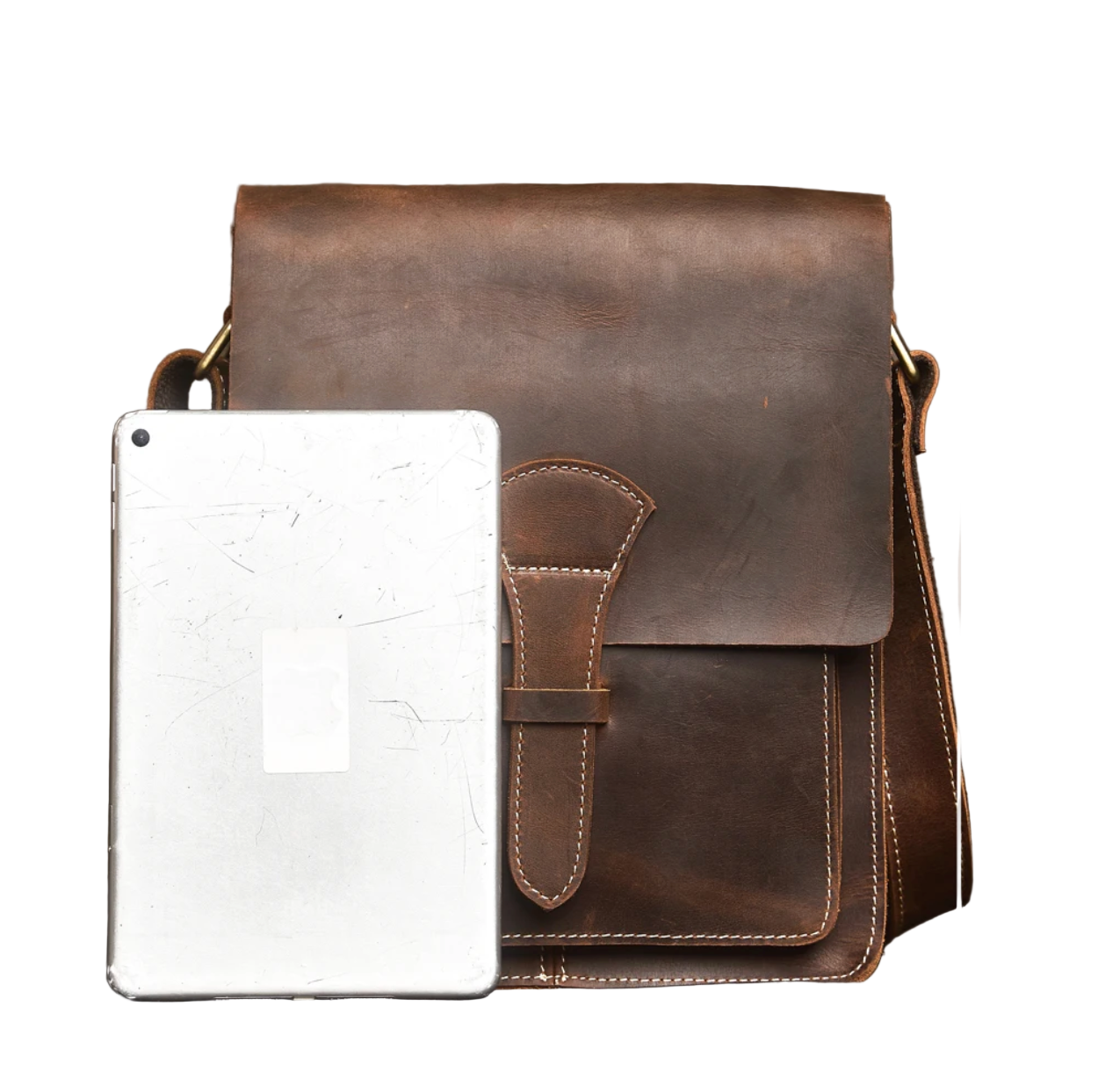 Marc Single Strap Leather Crossbody