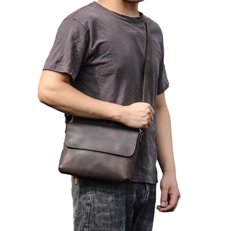 Prescott Lightweight Leather Crossbody