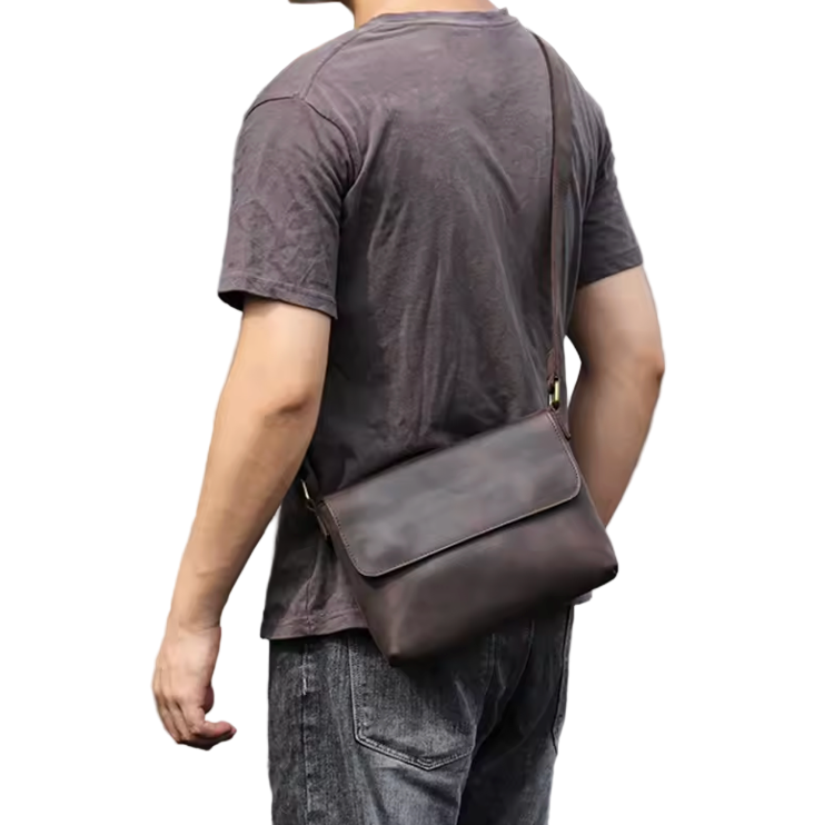 Prescott Lightweight Leather Crossbody