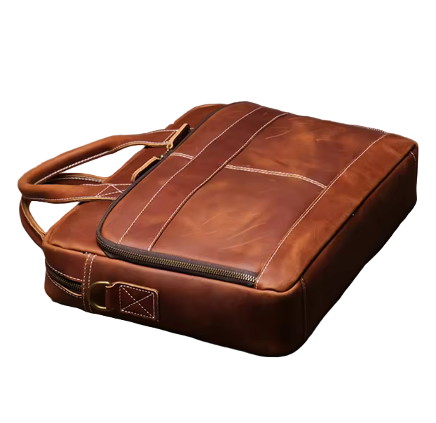 Sullivan Structured Leather Briefcase