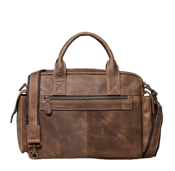 Langford Compact Leather Briefcase