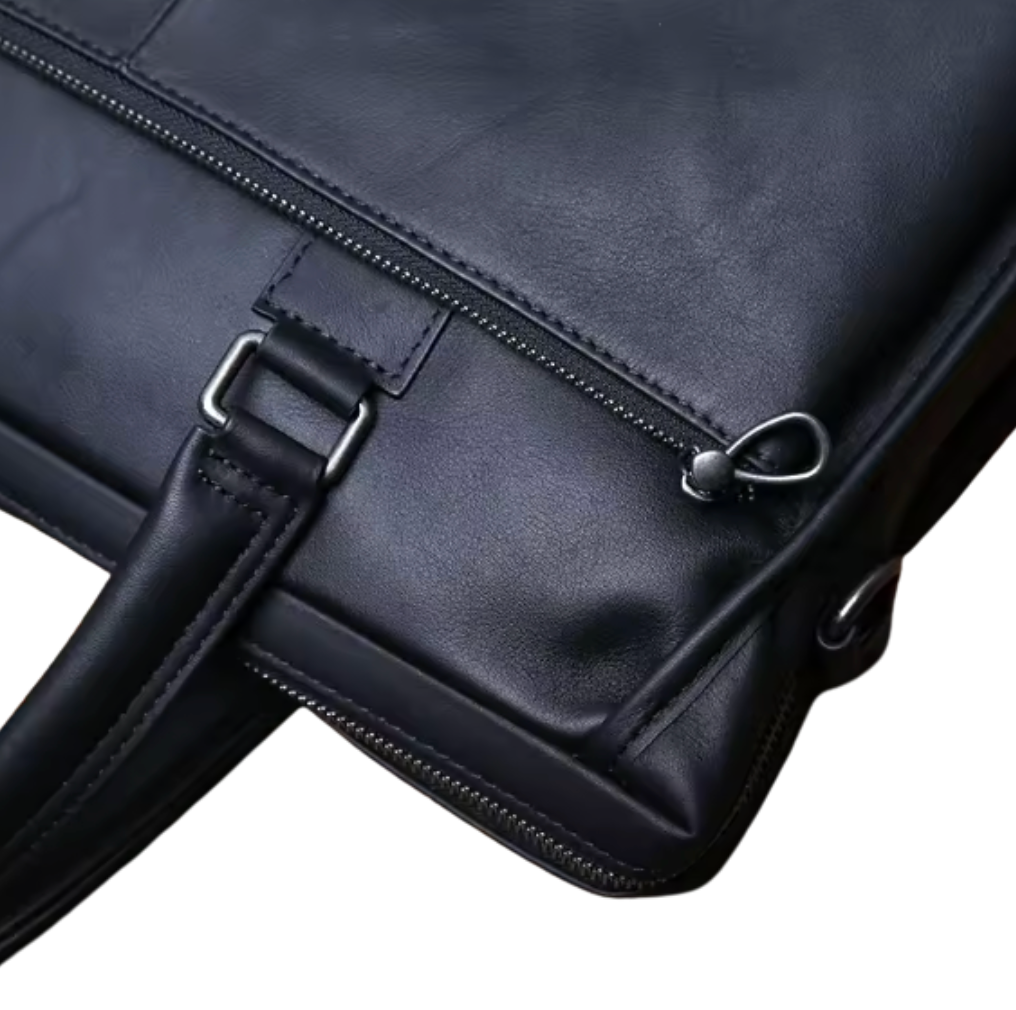 Keaton Slimeline Leather Briefcase