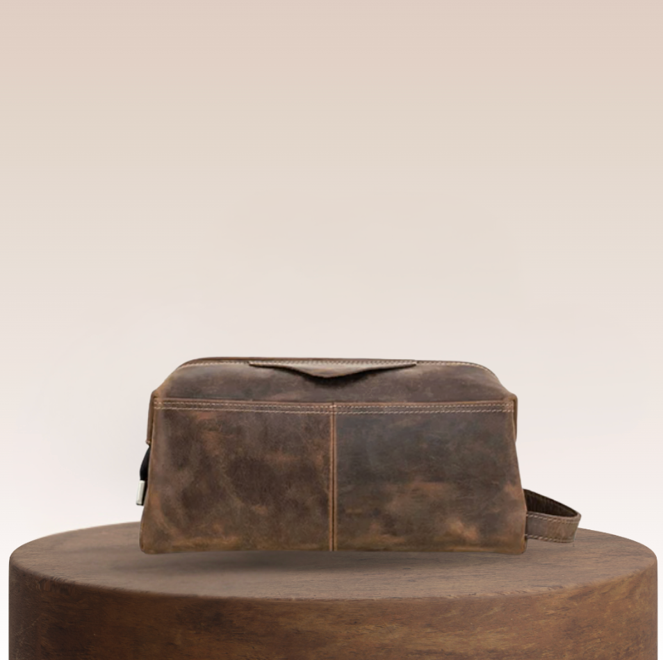 Oxford Leather Travel Bag