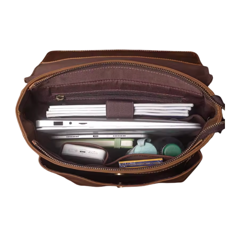 Wycliffe Leather Backpack