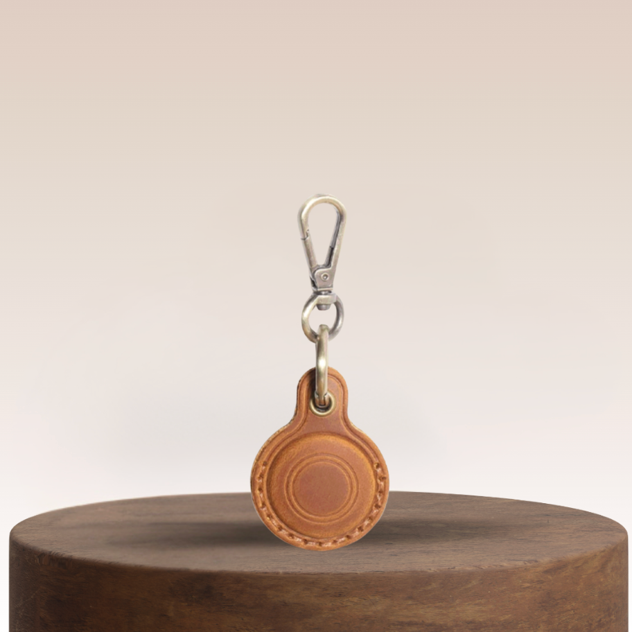 Baxter Leather AirTag Case
