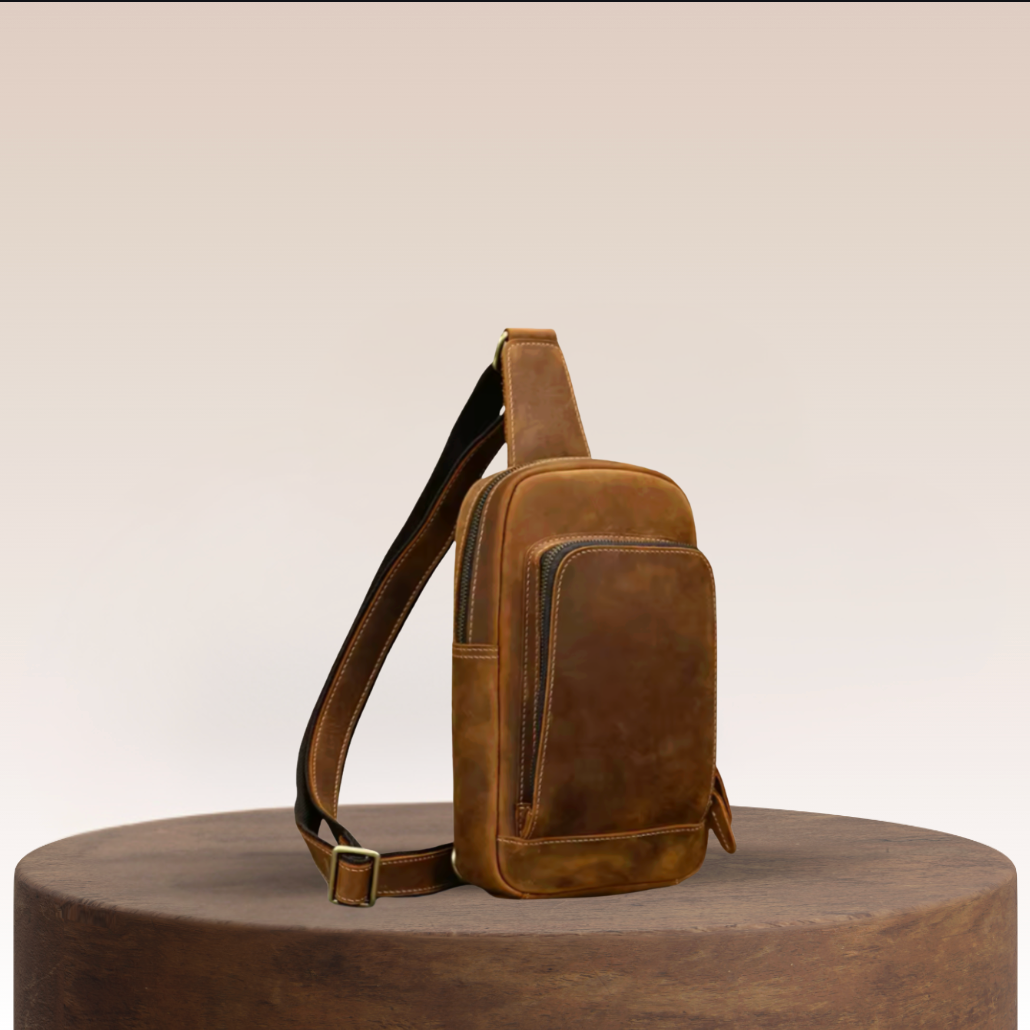 Donald Leather Crossbody
