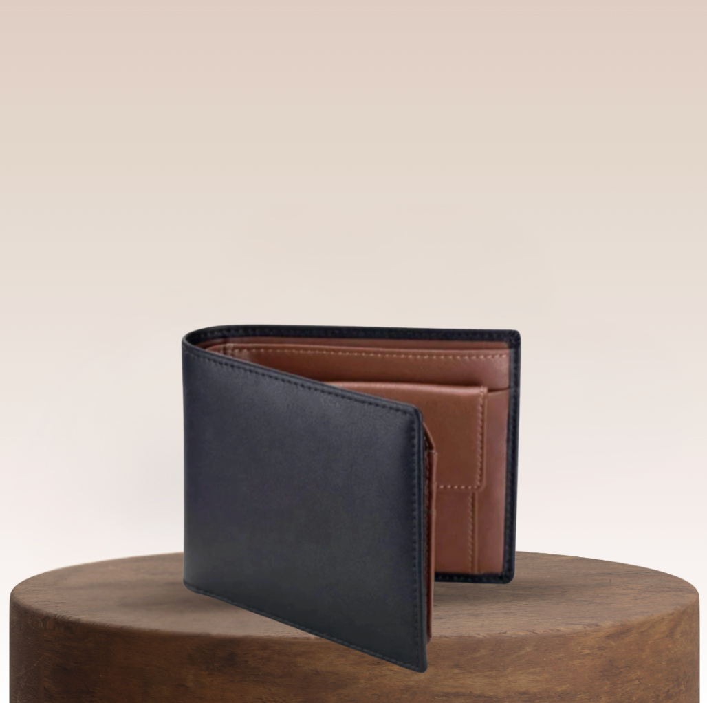 Stratford Two-Tone Leather Wallet