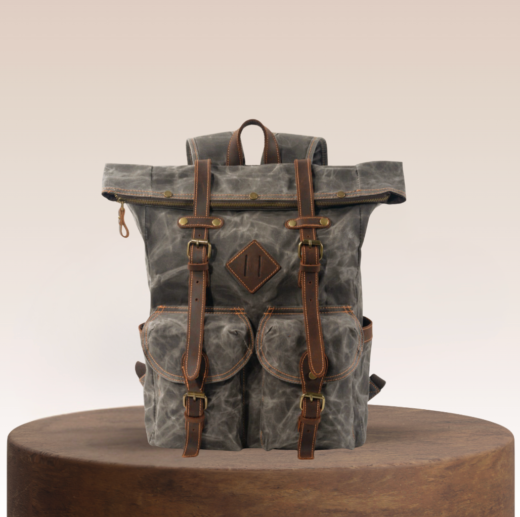 Nard Twin-Pocket Roll Backpack