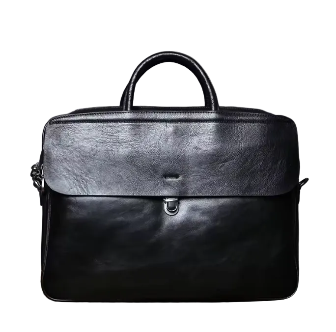 Warwick Structured Leather Briefcase