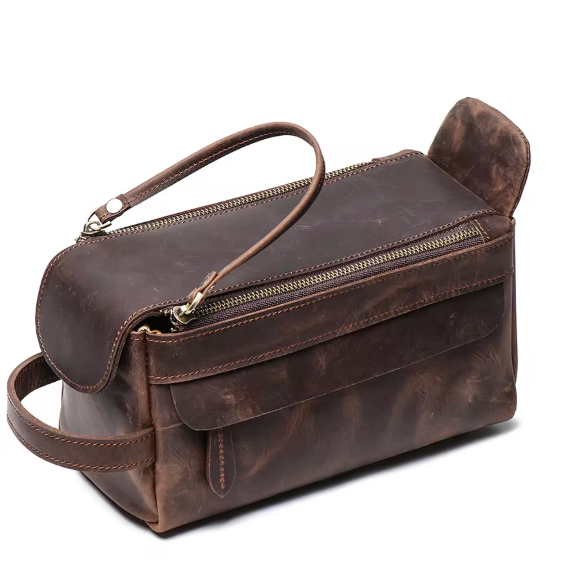 Weston Leather Toiletry Bag