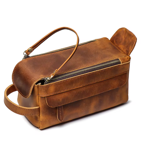 Weston Leather Toiletry Bag