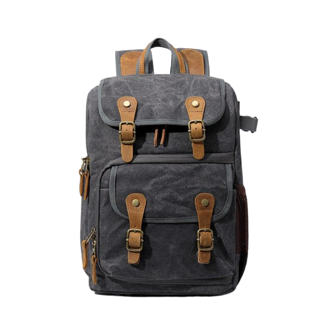 Jerick Field Canvas Camera Backpack