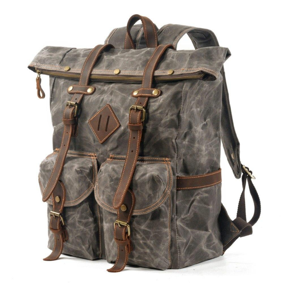 Nard Twin-Pocket Roll Backpack