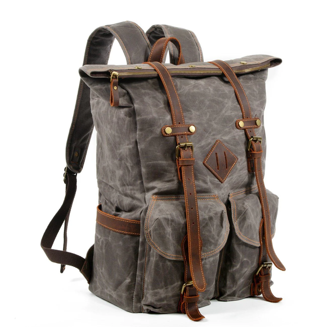 Nard Twin-Pocket Roll Backpack