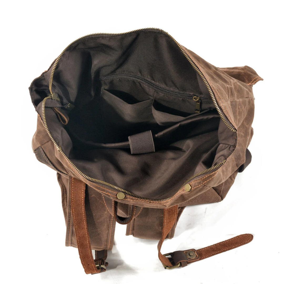 Nard Twin-Pocket Roll Backpack