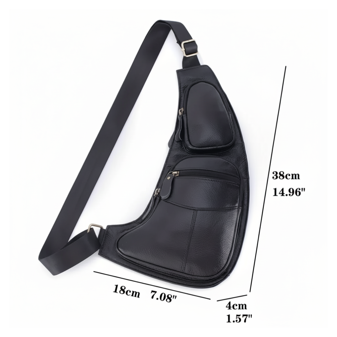 Beckett Half Moon Leather Sling