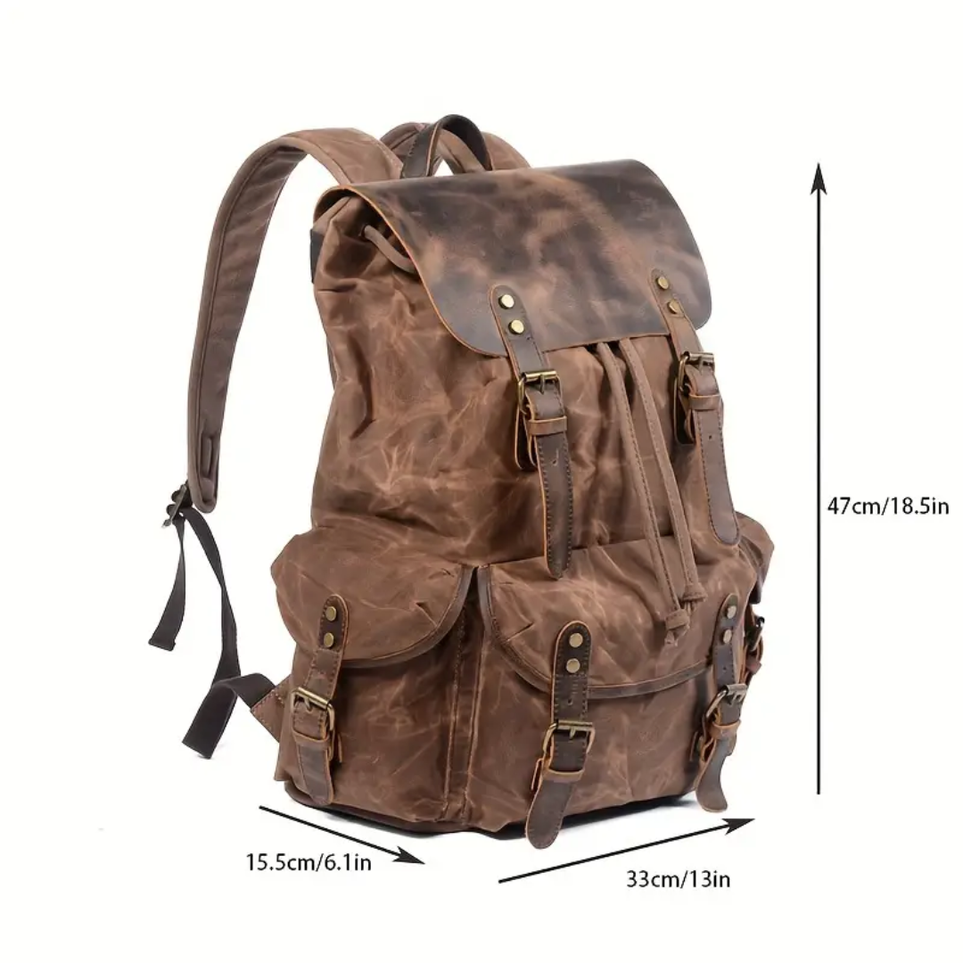 Crosby Drawcord Canvas Rucksack