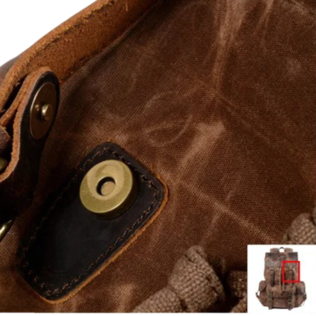 Crosby Drawcord Canvas Rucksack