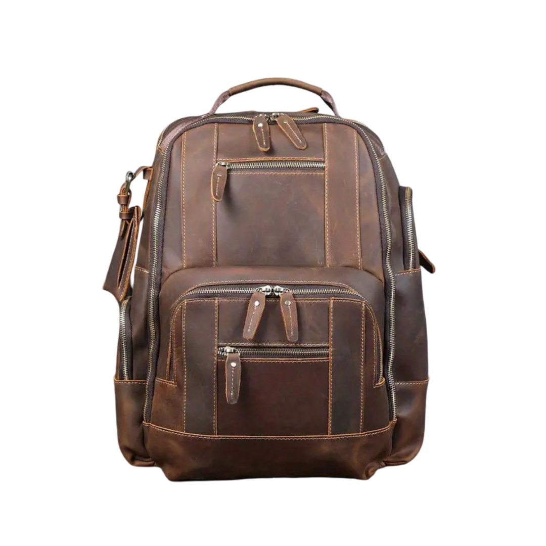 Sterling Travel Leather Backpack