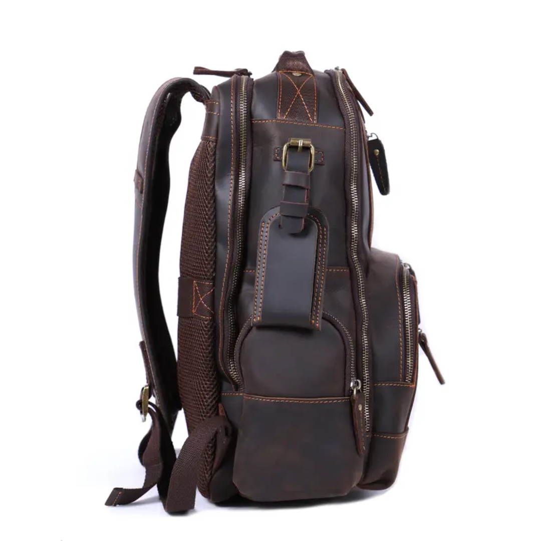 Sterling Travel Leather Backpack