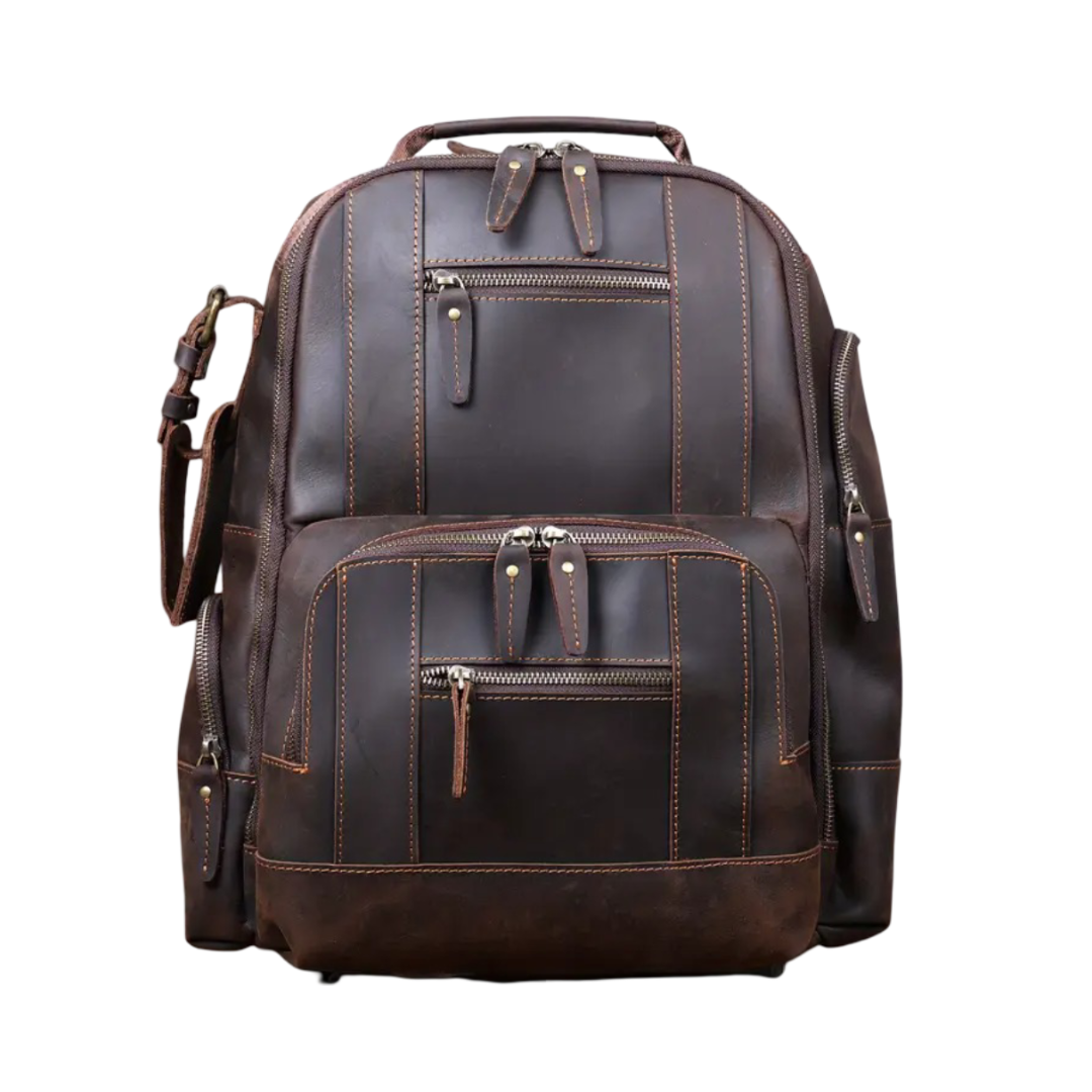 Sterling Travel Leather Backpack