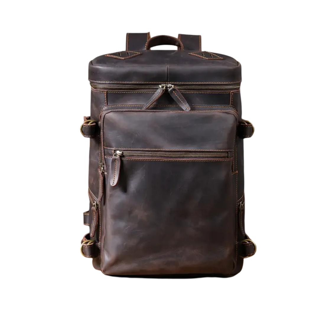 Hawthorne Utility Leather Backpack