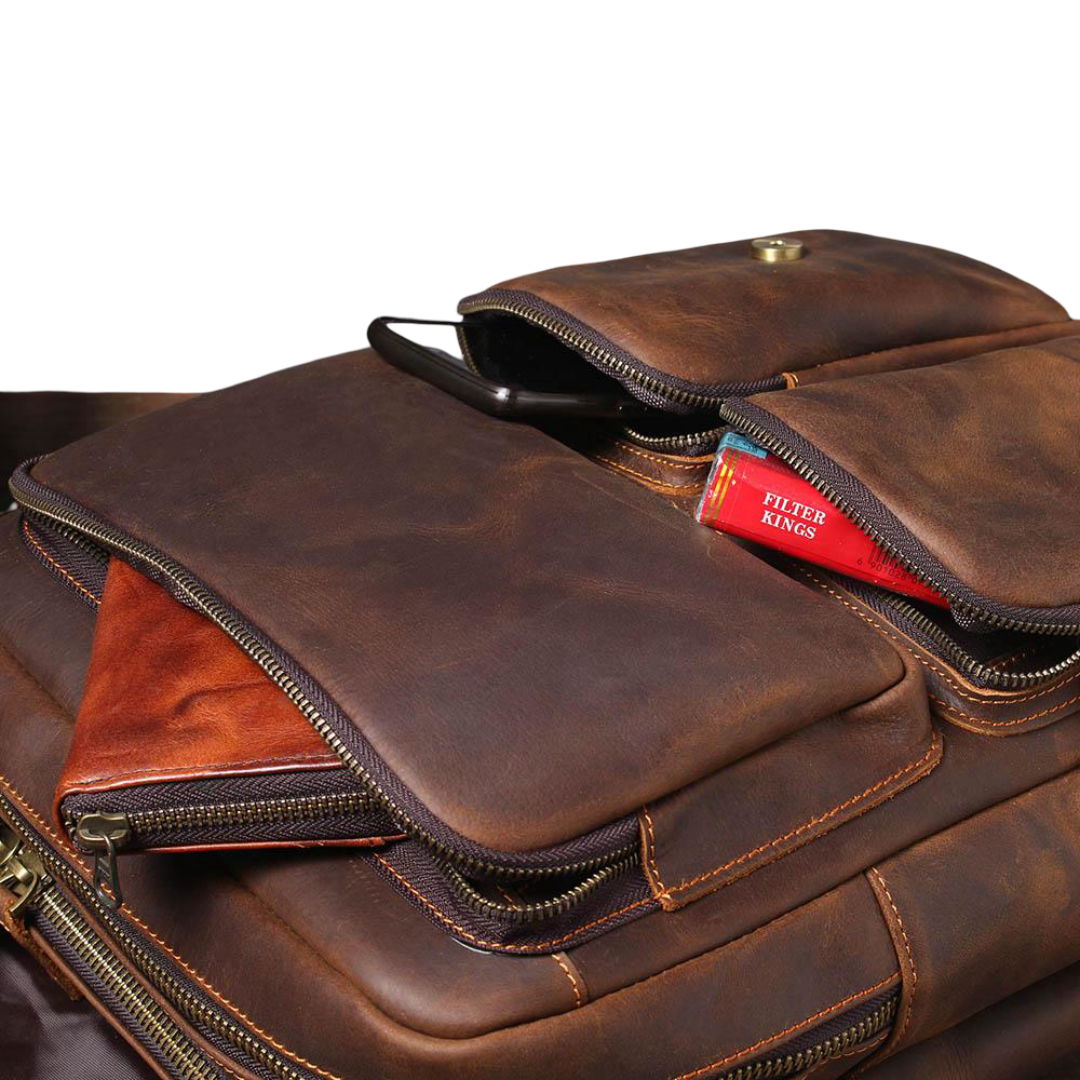 Biefeld Everyday Leather Rucksack