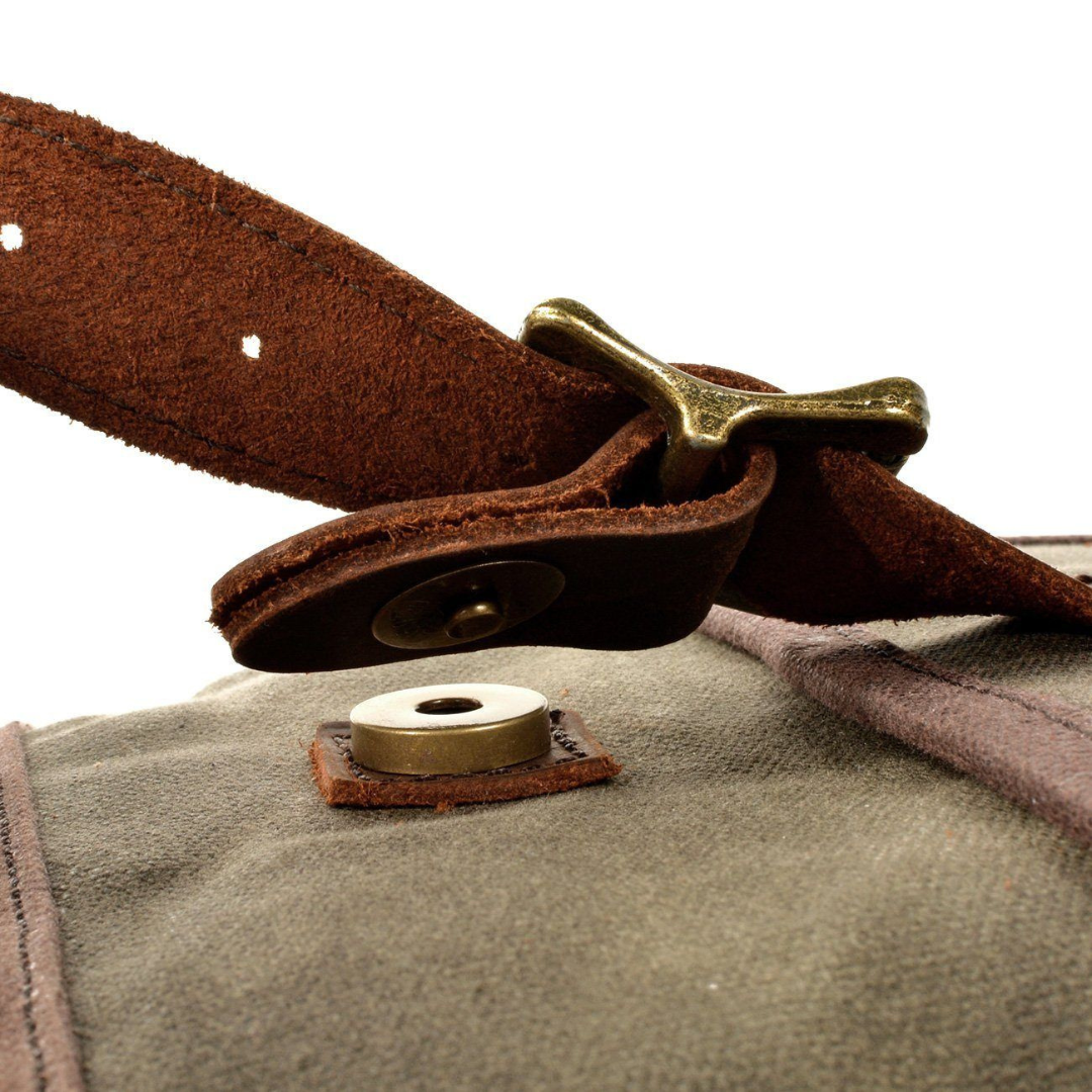 Matera Buckle Canvas Sling