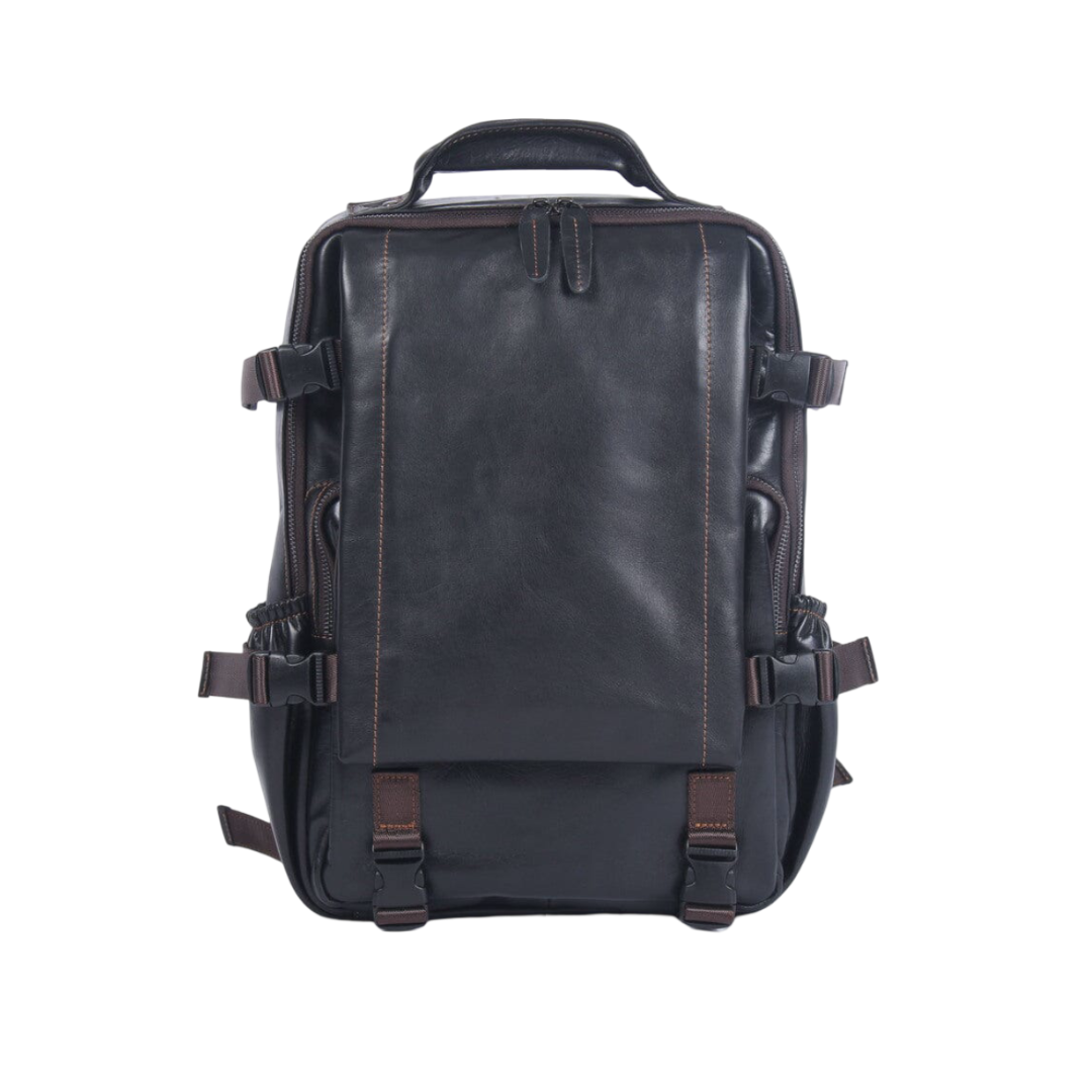 Griffin Travel Leather Backpack