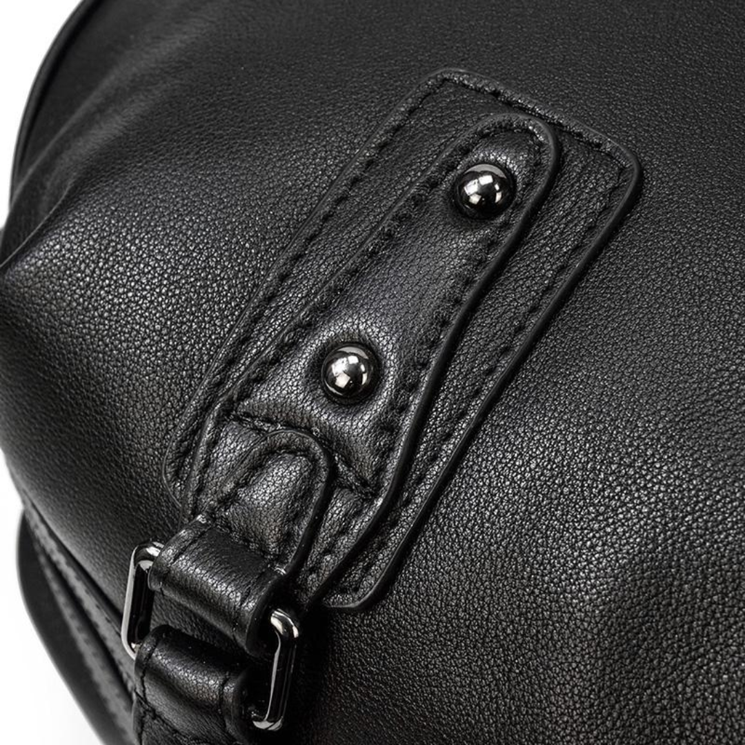Rafael Curve Leather Duffel