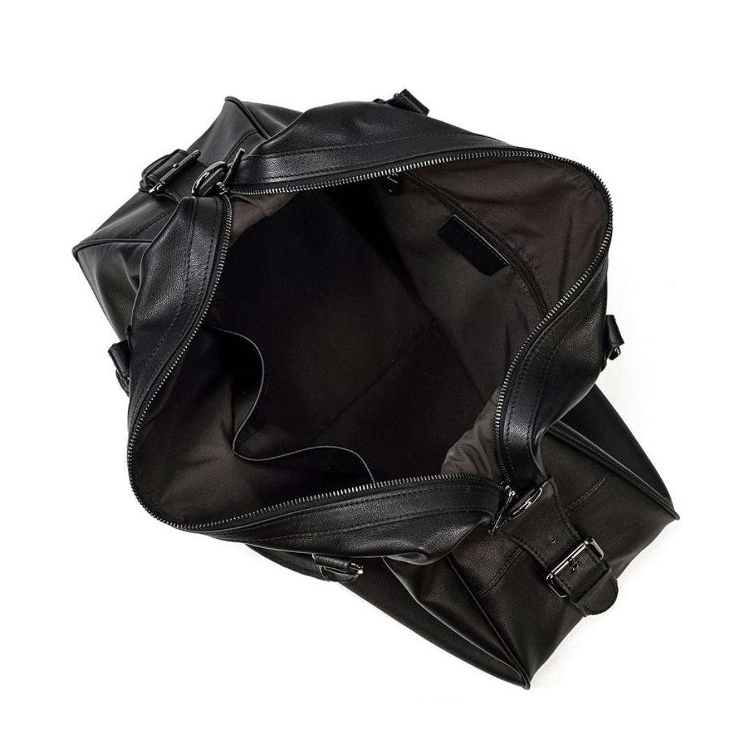 Rafael Curve Leather Duffel