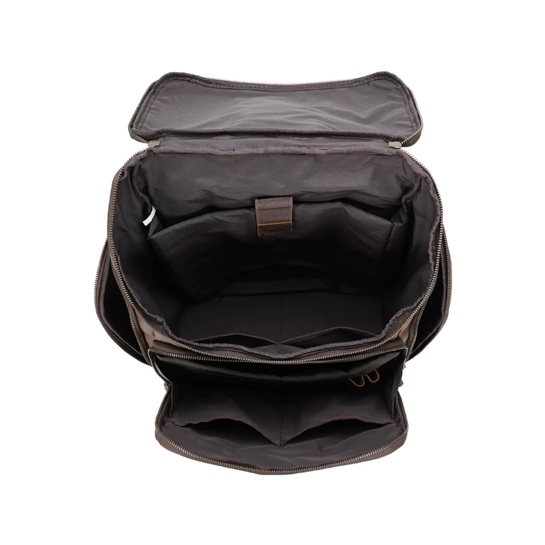 Laurent Leather Daily Carry Backpack