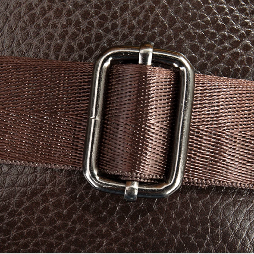 Logan Multi-Zip Leather Crossbody