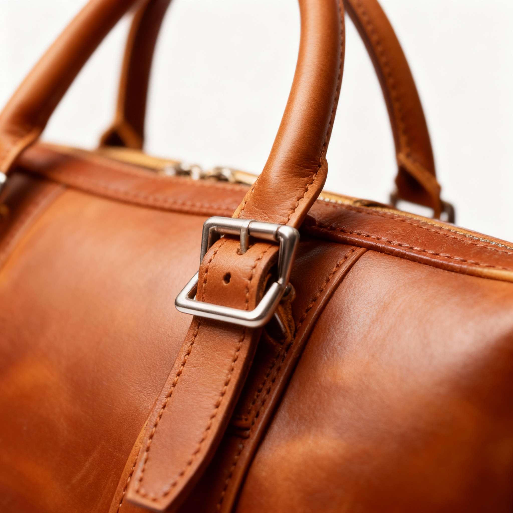 Thornton Wide-Opening Leather Briefcase