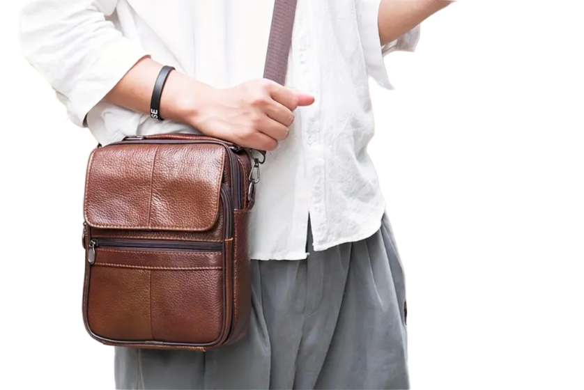 Jasper Multi-Zip Leather Crossbody