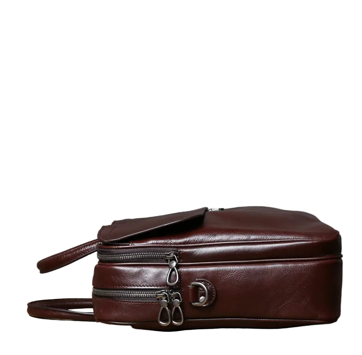 Warwick Structured Leather Briefcase