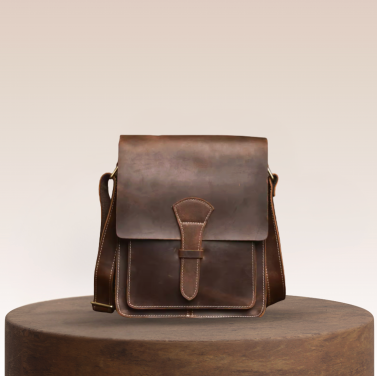 Marc Single Strap Leather Crossbody