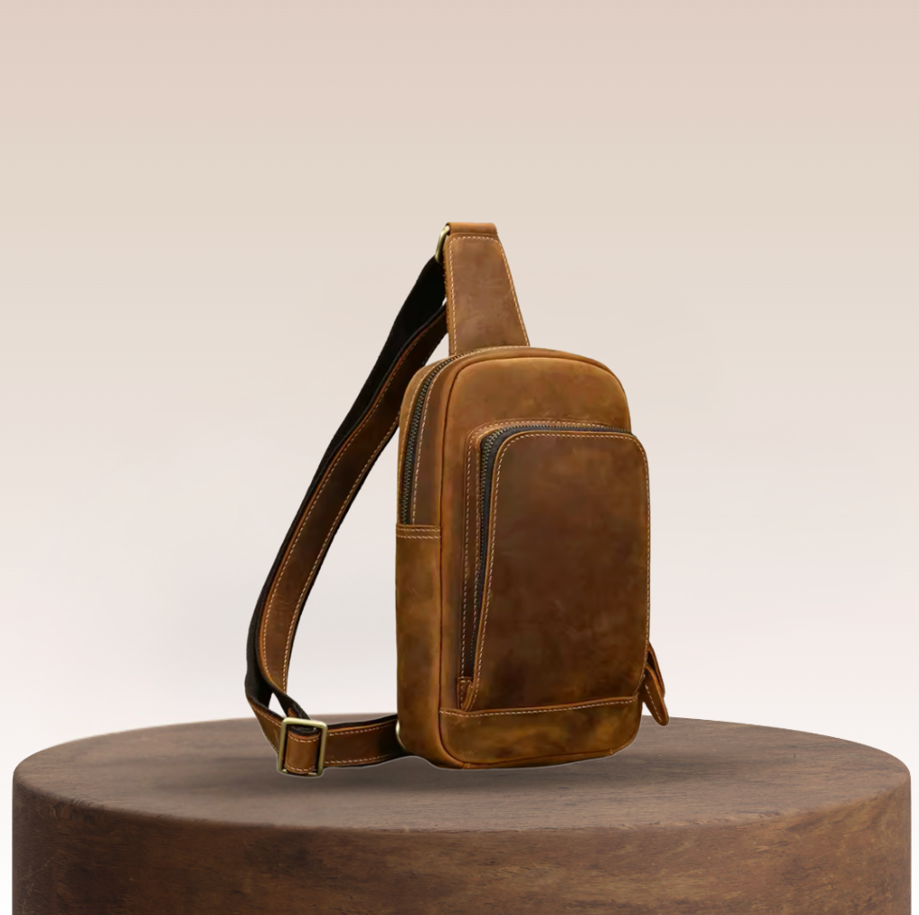 Donald Leather Crossbody