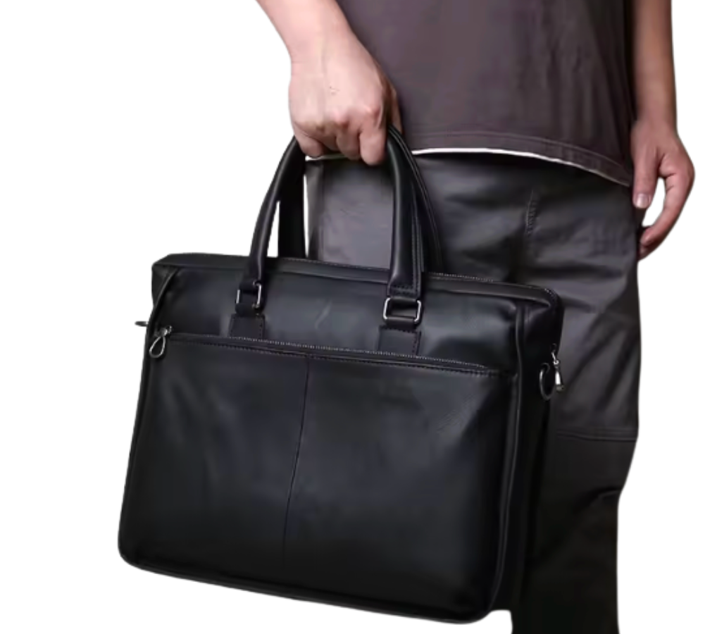 Keaton Slimeline Leather Briefcase