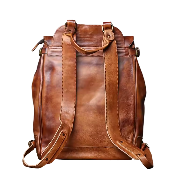 Rowden Satchel Leather Backpack