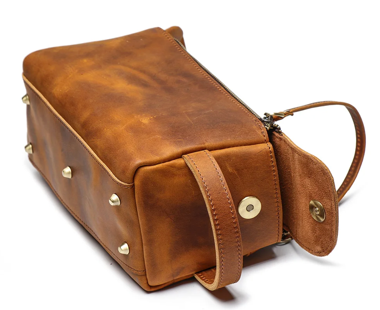 Weston Leather Toiletry Bag