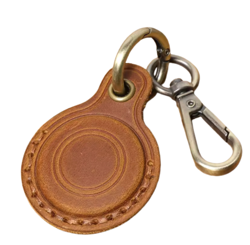 Baxter Leather AirTag Case