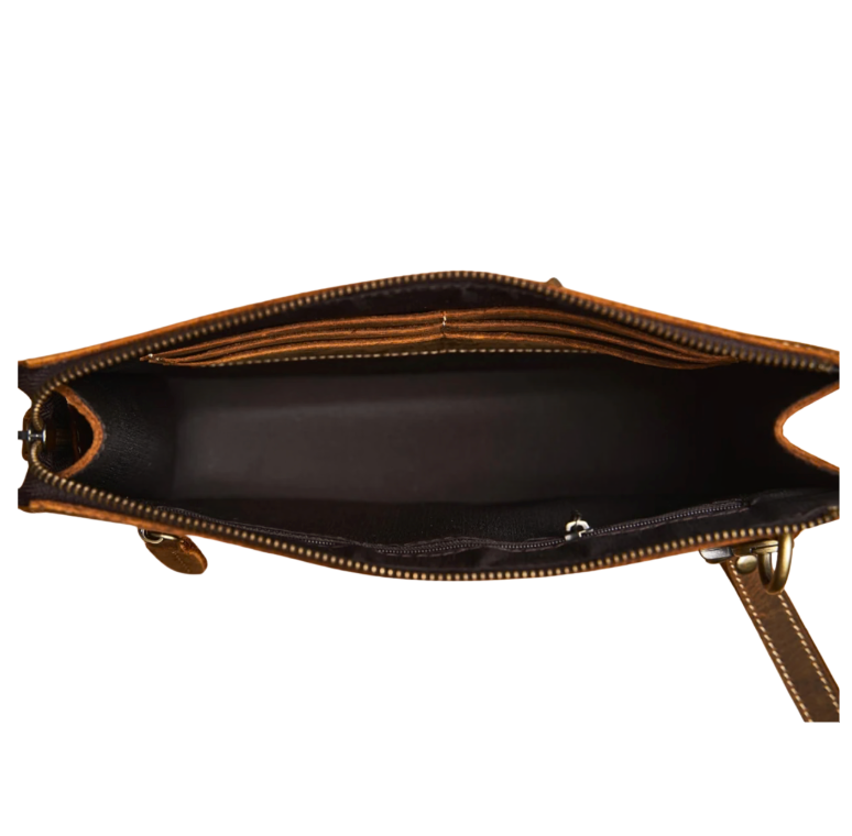 Grafton Leather Clutch