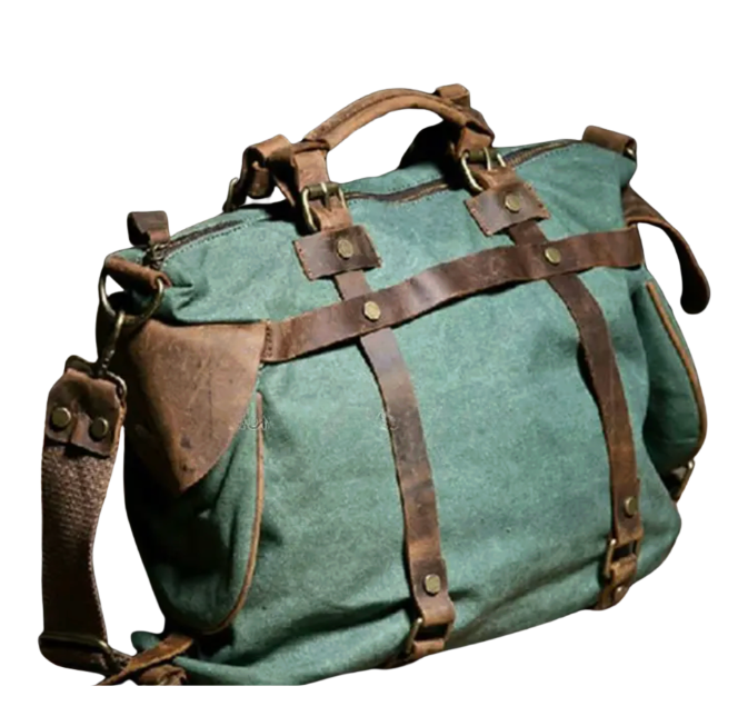 Langston Leather Duffel